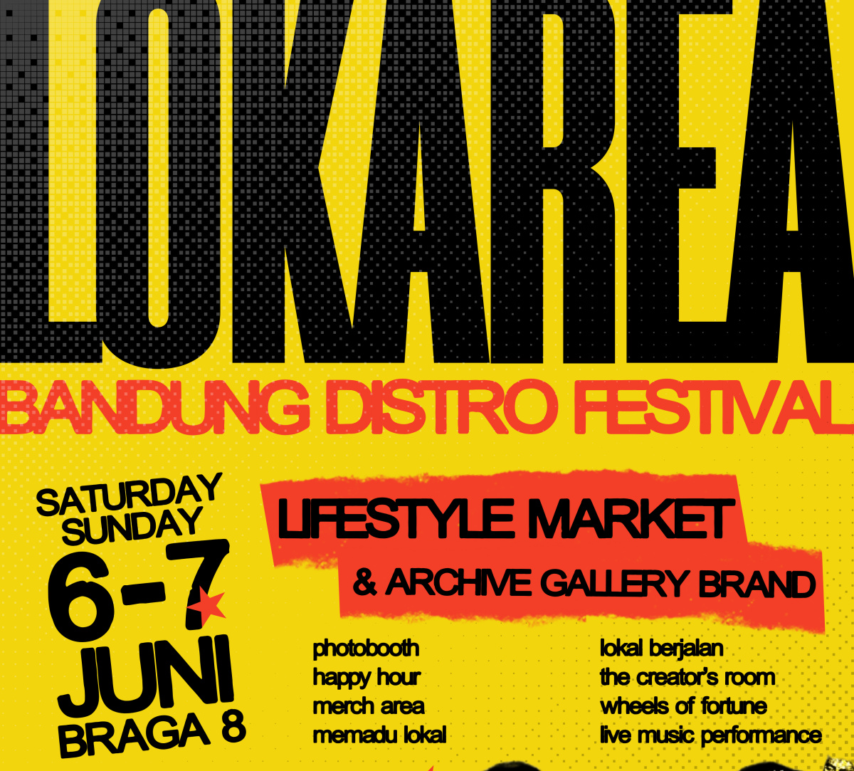 Jelajahi Kreativitas Bandung di LOKARÉA 2026, Hadirkan Puluhan Brand Lokal dan Musisi Independen