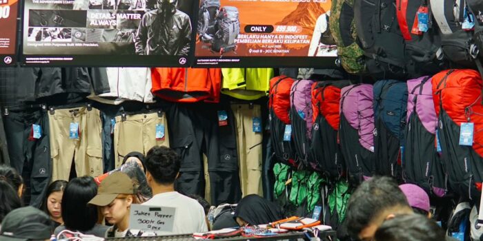 Monte Equipment, brand perlengkapan outdoor asal Bandung, tampil di IndoFest 2026 dengan produk unggulan Carrier Sigma 60L Anti Gravity dan berbagai perlengkapan alam bebas lainnya.