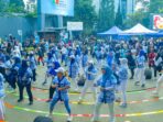 Sapa Warga Bandung di Dago: BRI Manfaatkan Momentum Car Free Day dengan Kemeriahan Aktivasi Olahraga dan Banjir Promo Spesial BRImo