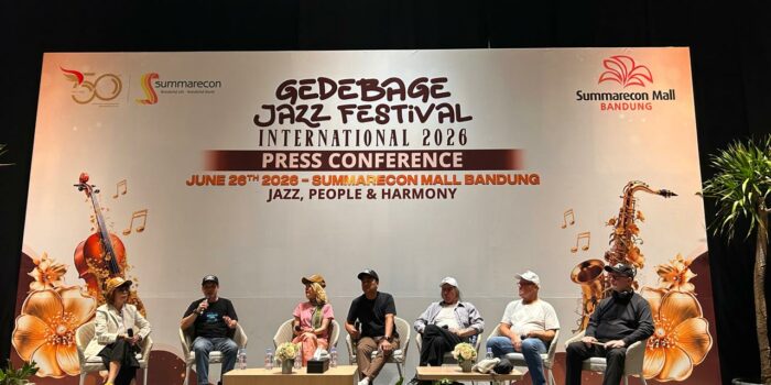 Gedebage Jazz Festival International 2026 di Summarecon Mall Bandung hadirkan musisi Indonesia dan mancanegara, 25-28 Juni.