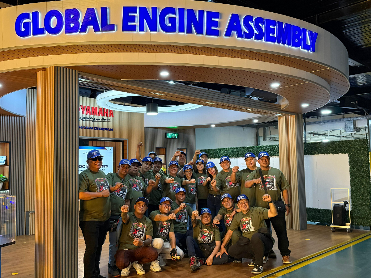 XMAX Owners Community Bali Intip Proses Produksi Motor Yamaha Berstandar Global