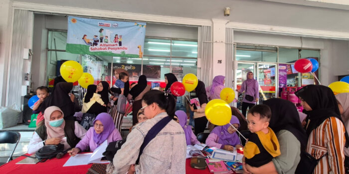 Program Alfamart Sahabat Posyandu bersama Cussons Baby hadir di 28 titik dengan layanan kesehatan dan edukasi bagi ibu serta anak