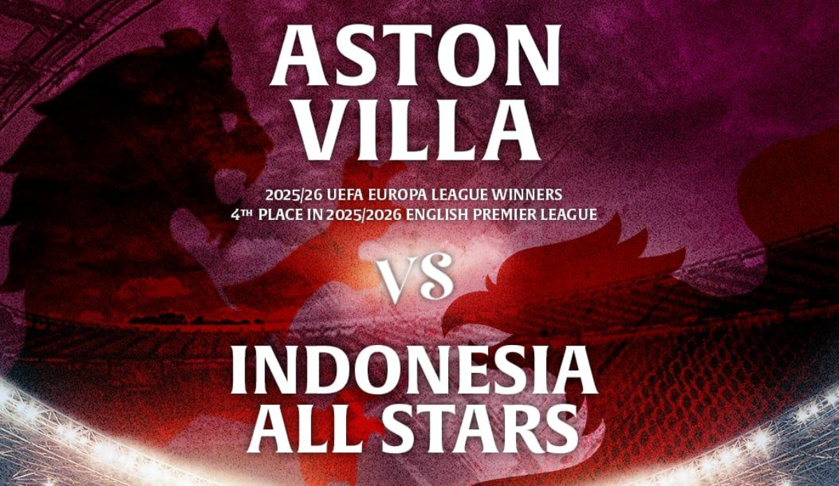 Juara Liga Europa Aston Villa siap melawan Indonesia All Stars di GBK. Simak daftar pemain, jadwal, dan harga tiketnya.