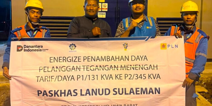PLN UP3 Bandung Dukung Peningkatan Kapasitas Kelistrikan Mako Korpasgat Lanud Sulaiman