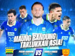 Live streaming PERSIB vs Manila Digger malam ini, Senin 31 Agustus 2026. Simak jadwal dan link siaran resmi pukul 19.00 WIB
