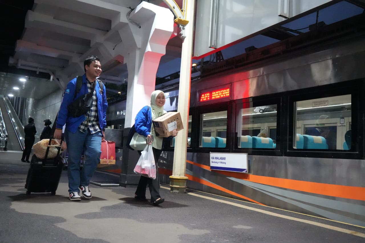 Lebih dari 76 ribu Pengguna Jasa KA Gunakan KA Jarak Jauh dari Daop 2 Bandung Selama Libur Panjang Maulid Nabi Muhammad SAW