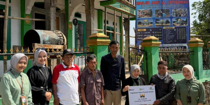 PT Pegadaian (Persero) Kanwil X Jawa Barat Salurkan Bantuan melalui Program “Pegadaian Peduli Rumah Ibadah”