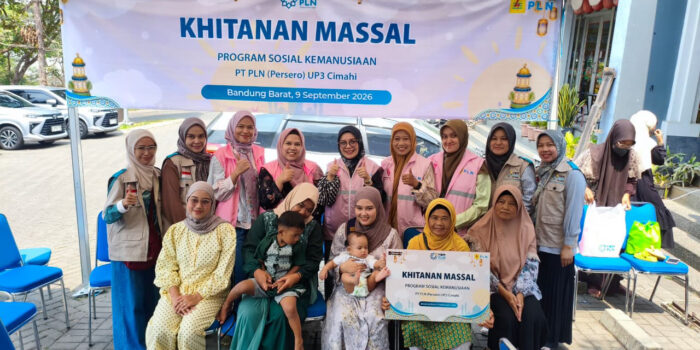 PLN UP3 Cimahi Bersama YBM dan Srikandi Hadirkan Khitanan Massal untuk Anak Yatim, Piatu, dan Dhuafa