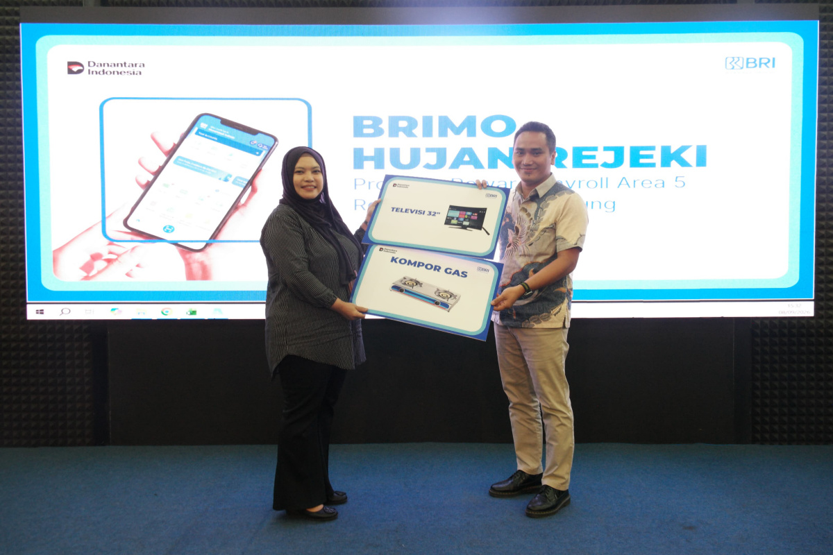 Dorong Akselerasi Transaksi Digital Nasabah Payroll, BRI Region 9 Bandung Sukses Gelar Pengundian Program BRImo Hujan Rejeki 2026