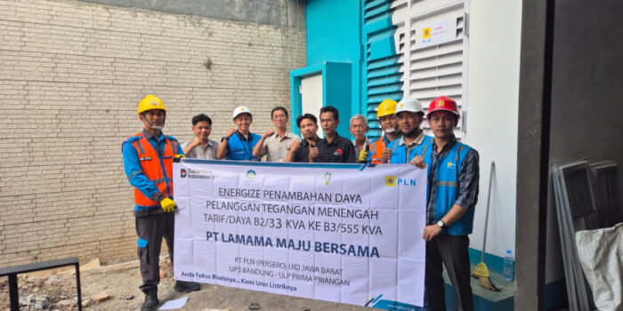 PLN UP3 Bandung Dukung Peningkatan Kapasitas Kelistrikan Lamama Asian Cafe and Bakery