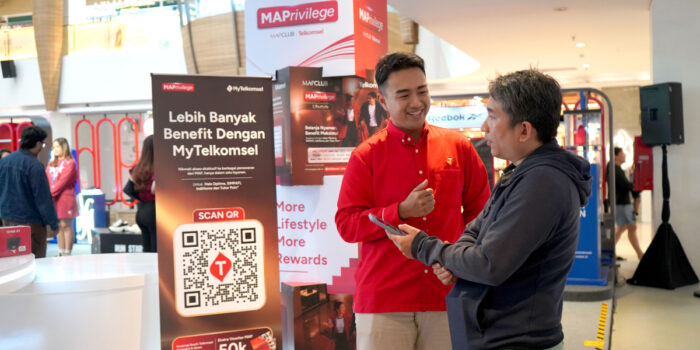 Telkomsel dan MAP gelar Exhibition MAPrivilege di Paskal 23 Bandung, menghadirkan benefit 40+ merchant, games, hiburan, dan reward.