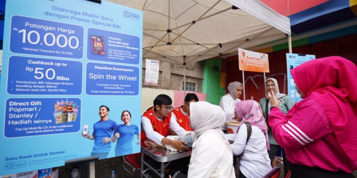 Semarakkan Gaya Hidup Sehat, BRI Boyong Keseruan dan Promo Melimpah Lewat BRImo di Cianjur