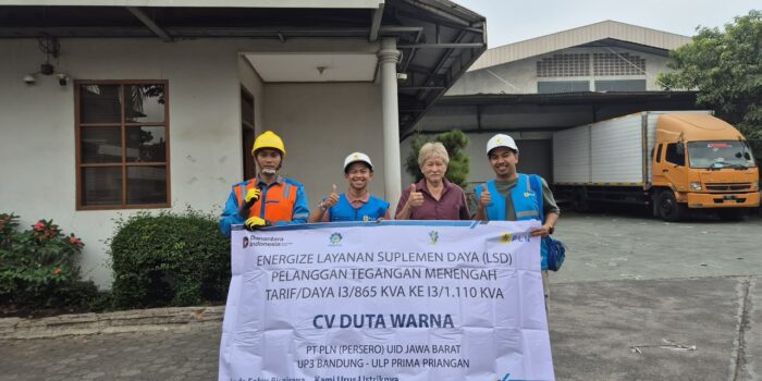 PLN UP3 Bandung Dukung Penguatan Operasional Industri Tekstil melalui Tambah Daya PT Multi Karya Perkasa