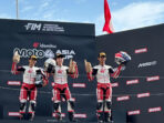 Muhammad Badly Ayatullah mencetak podium perdana musim 2026 setelah finis ketiga pada Race 2 Moto4 Asia Cup di Mobility Resort Motegi.