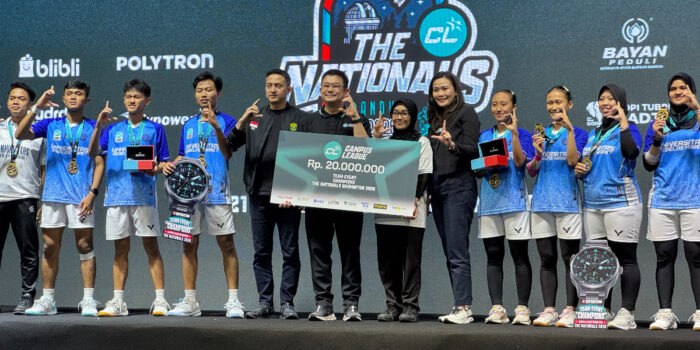 Campus League Badminton The Nationals 2026 menghadirkan format Point Relay 3x55. Simak sistem skoring, daftar juara, dan dukungan Expedition.