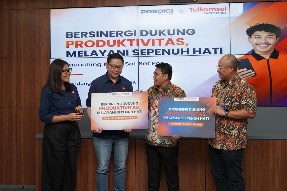 Paket Sat Set Pos dari Telkomsel dan PosDigi hadir dengan kuota hingga 55 GB untuk mendukung aktivitas operasional Agen Pos di Indonesia
