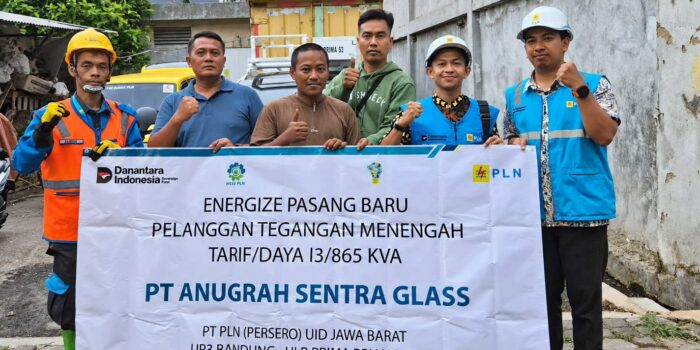 PLN UP3 Bandung Dukung Kebutuhan Listrik Industri Kaca PT Anugrah Sentra Glass