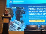 Gubernur Lemhannas Ace Hasan Syadzily menekankan pentingnya pers kritis dan independen serta membuka peluang kursus kebangsaan gratis bagi wartawan.
